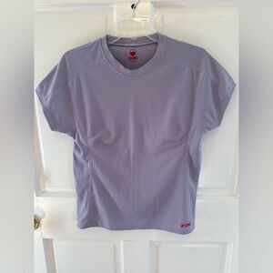 ZOIC Purple Short Sleeve Tee Large